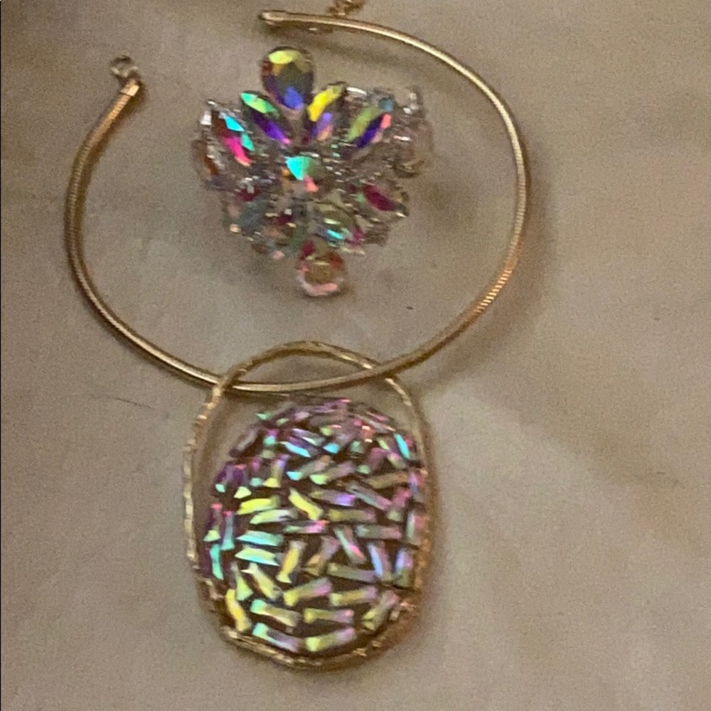 Necklace and bracelet